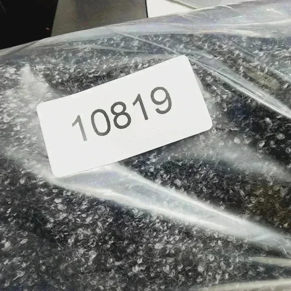 Lands End Womens Wool Blend Zip-Up Jacket Size 14 Gray Mock neck - Picture 8 of 8